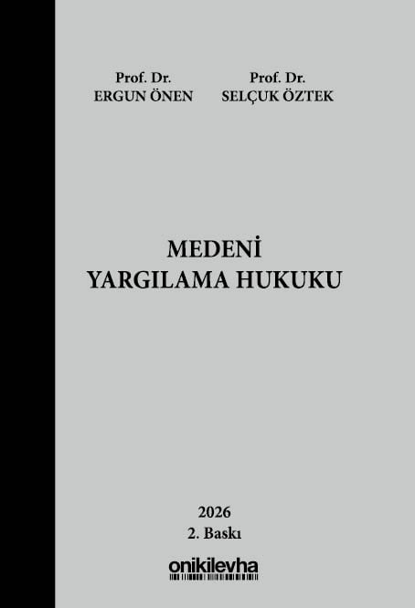 Medeni Yargılama Hukuku Prof. Dr. Ergun Önen, Prof. Dr. Selçuk Öztek  - Kitap