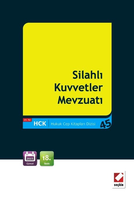 Silahlı Kuvvetler Mevzuatı Seçkin Yayıncılık  - Kitap