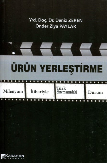 Ürün Yerleştirme Yrd. Doç. Dr. Deniz Zeren, Önder Ziya Paylar  - Kitap