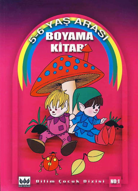 5–6 Yaş Arası Boyama Kitabı Yazar Belirtilmemiş  - Kitap
