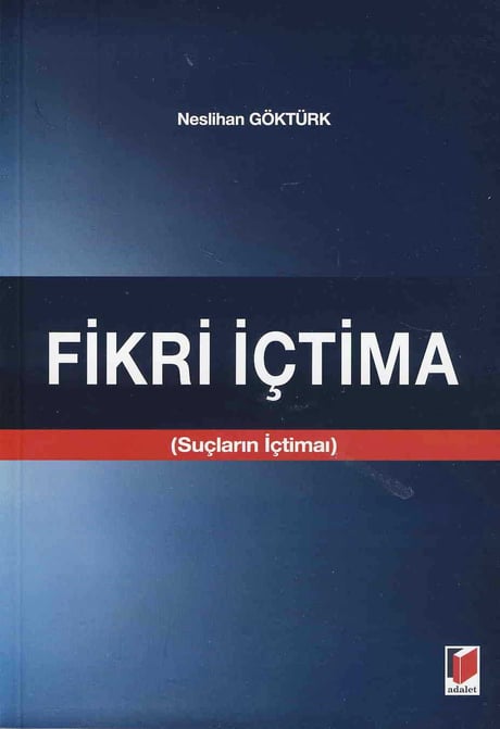 Fikri İçtima (Suçların İçtimaı) Neslihan Göktürk  - Kitap