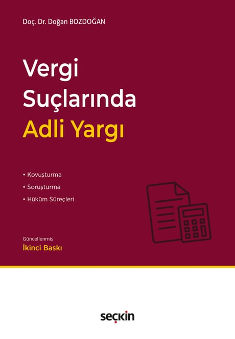 Vergi Suçlarında Adli Yargı Doç. Dr. Doğan Bozdoğan  - Kitap