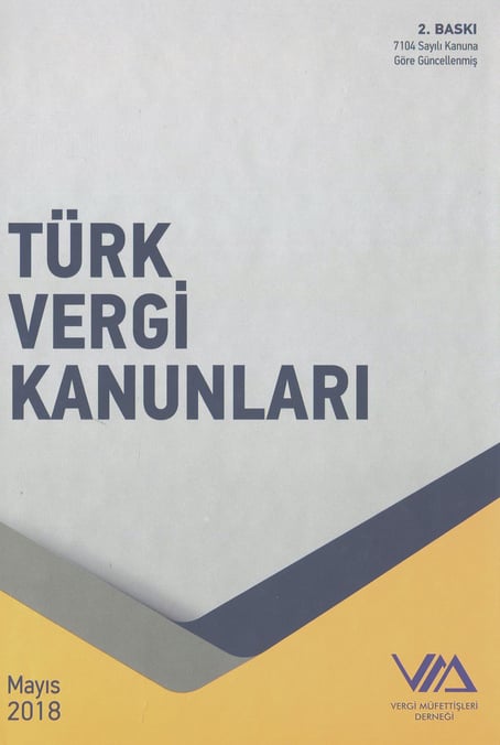 Türk Vergi Kanunları (Mayıs 2018) (2 Cilt) Yazar Belirtilmemiş  - Kitap