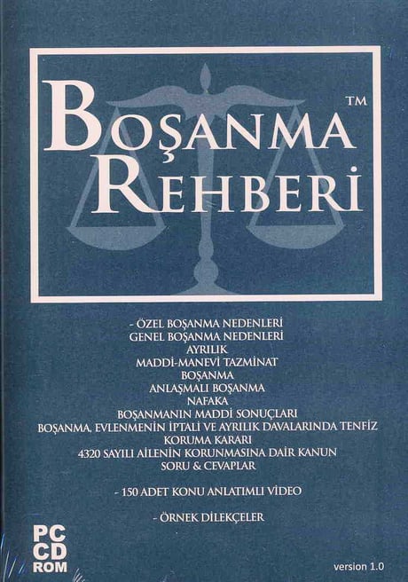 Boşanma Rehberi  (PC CD – ROM) Gökhan Arıcan 