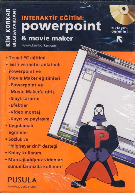 İnteraktif Eğitim: Powerpoint & Movie Maker Yazar Belirtilmemiş 