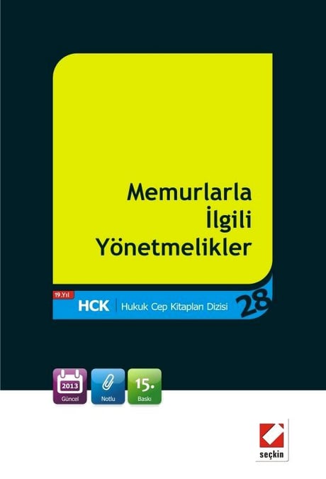 Memurlarla İlgili Yönetmelikler Seçkin Yayıncılık  - Kitap