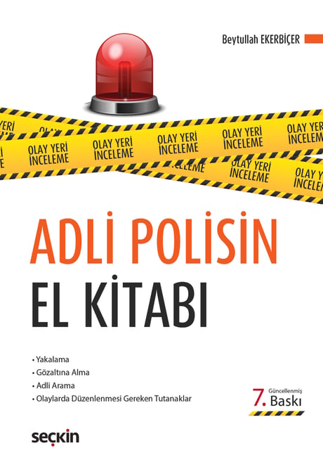 Adli Polisin El Kitabı Beytullah Ekerbiçer  - Kitap