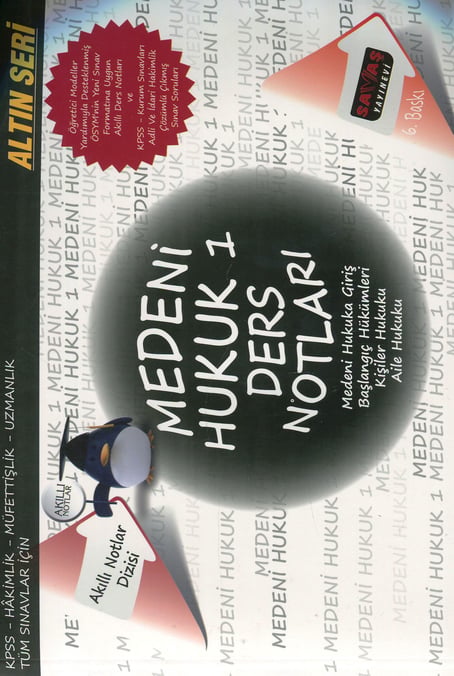 Altın Seri Medeni Hukuk – 1 Ders Notları Yazar Belirtilmemiş  - Kitap