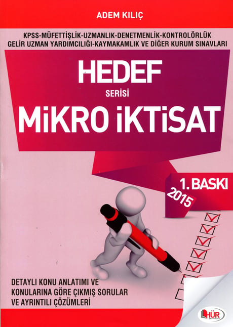 Hedef Serisi Mikro İktisat Adem Kılıç  - Kitap