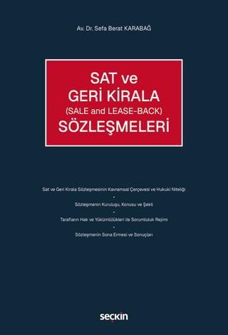 Sat ve Geri Kirala Sözleşmeleri