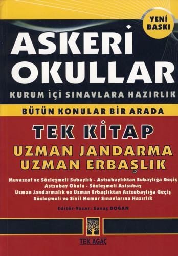 Askeri Okullar, Kurum İçi Sınavlara Hazırlık (Tek Kitap – Uzman Jandarma – Uzman Erbaşlık) Savaş Doğan  - Kitap