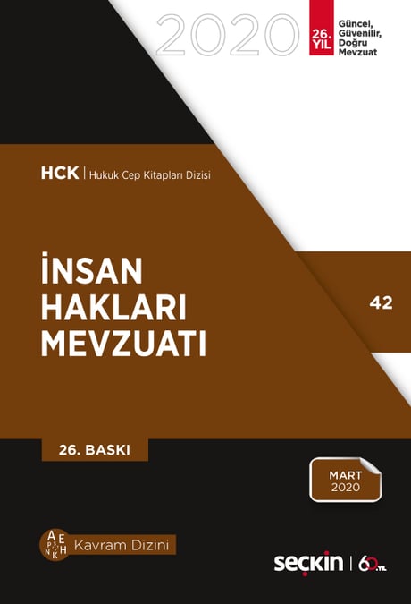 İnsan Hakları Mevzuatı Seçkin Yayıncılık  - Kitap