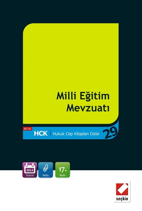 Milli Eğitim Mevzuatı Seçkin Yayıncılık  - Kitap
