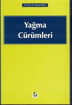 Yağma Cürümleri Mahmut Koca  - Kitap