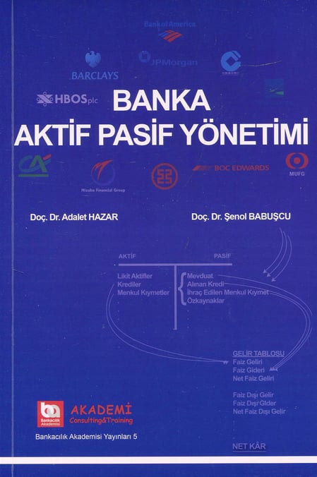Banka Aktif Pasif Yönetimi Doç. Dr. Adalet Hazar, Doç. Dr. Şenol Babuşcu  - Kitap