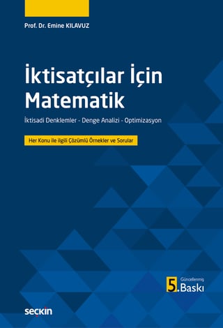 İktisatçılar İçin Matematik