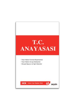 T.C. Anayasası (Cep Kitabı)
