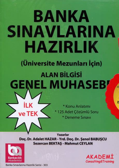 Banka Sınavlarına Hazırlık Moduler Set 3'lü – Alan Bilgisi Doç. Dr. Adalet Hazar, Yrd. Doç. Dr. Şenol Babuşcu, Sezercan Bektaş, Mahmut Ceylan  - Kitap
