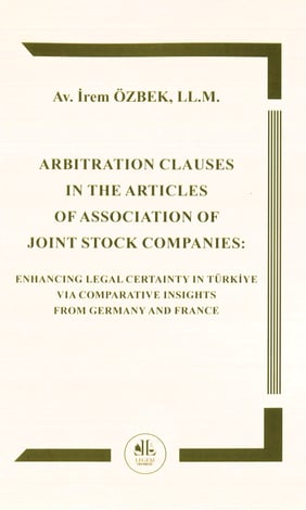 Arbitration Clauses in the Articles of Association of Joint Stock Companies