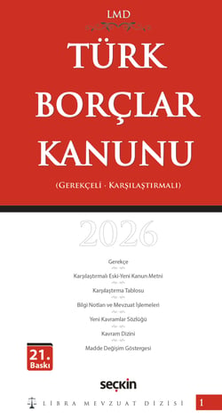 Türk Borçlar Kanunu / LMD–1