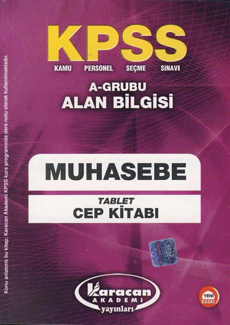 KPSS Muhasebe Tablet Cep Kitabı  Yazar Belirtilmemiş  - Kitap