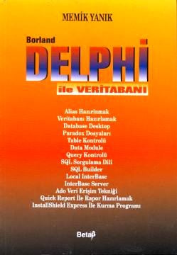 Borland Delphi ile Veritabanı Memik Yanık  - Kitap