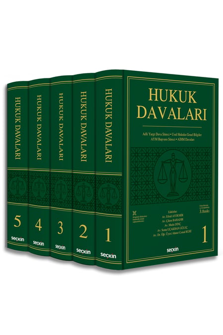Hukuk Davaları (5'li Set) Temmuz 2026 Av. Efrail Aydemir, Av. Çilem Bahadır, Av. Mutlu Dinç, Av. Sema Uçakhan Güleç, Av. Dr. Öğr. Gör. Ahmet Cemal Ruhi 