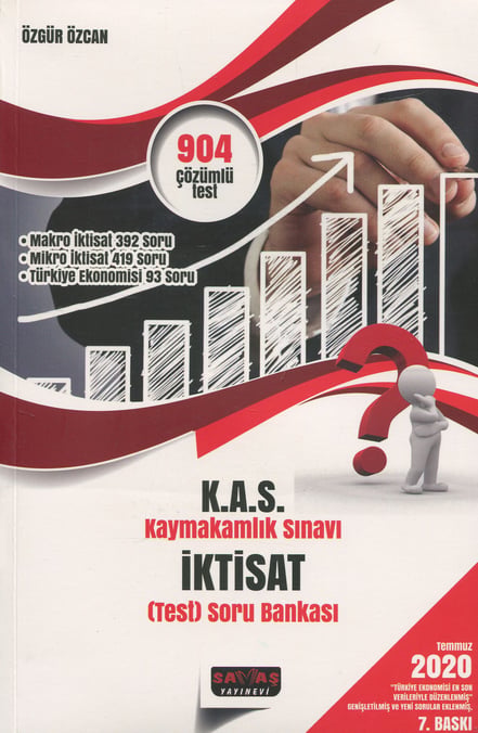 Kaymakamlık Sınavı İktisat Test Soru Bankası Özgür Özcan  - Kitap