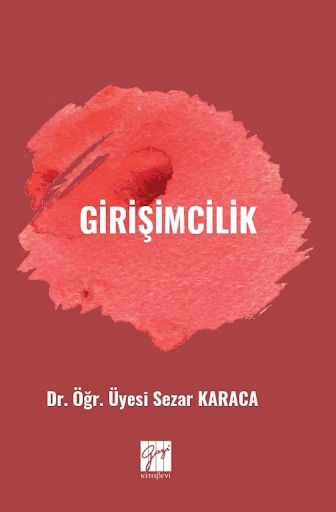 Girişimcilik Dr. Öğr. Üyesi Sezar Karaca  - Kitap