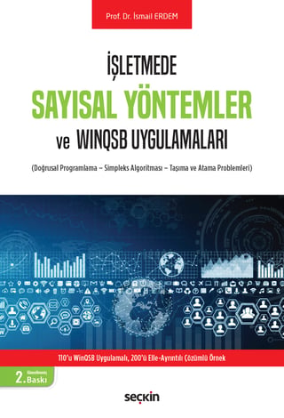 Sayısal Yöntemler ve WinQSB Uygulamaları
