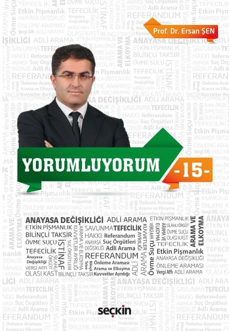 Yorumluyorum  – 15 Prof. Dr. Ersan Şen  - Kitap