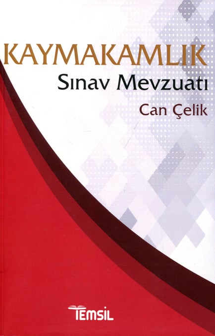Kaymakamlık Sınav Mevzuatı Can Çelik  - Kitap