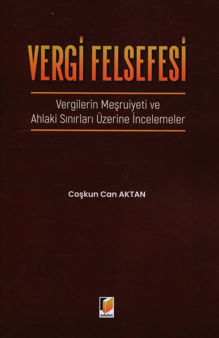 Vergi Felsefesi Coşkun Can Aktan  - Kitap