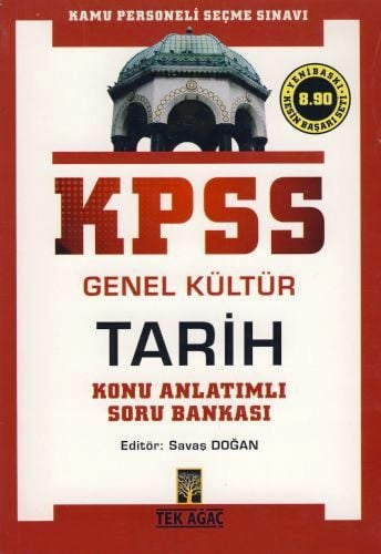 KPSS Genel Kültür – Tarih Konu Anlatımlı Soru Bankası Savaş Doğan  - Kitap