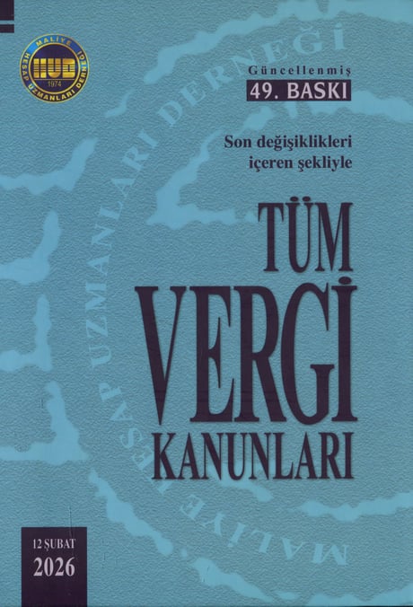Tüm Vergi Kanunları Yazar Belirtilmemiş  - Kitap