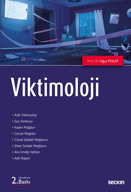 Viktimoloji Prof. Dr. Mehmet Oğuz Polat  - Kitap