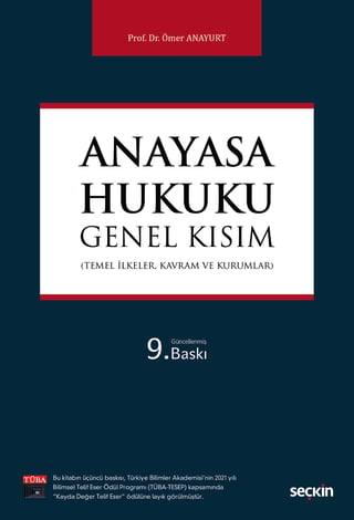 Anayasa Hukuku: Genel Kısım