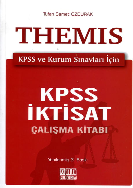THEMIS KPSS İktisat Çalışma Kitabı KPSS ve Kurum Sınavları İçin Tufan Samet Özdurak  - Kitap