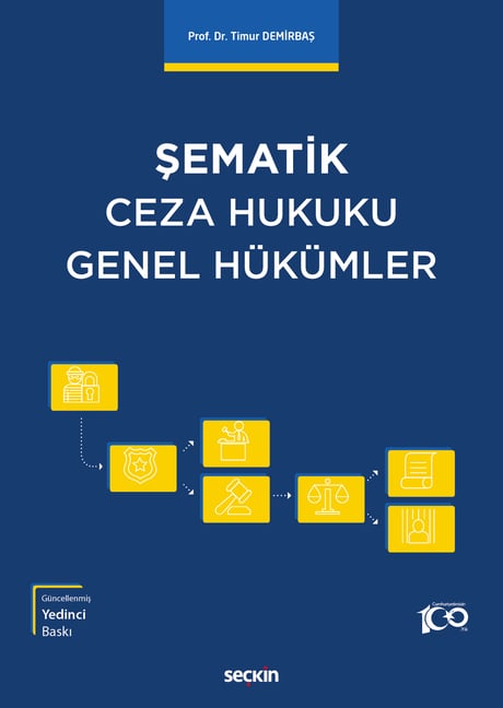Şematik Ceza Hukuku Genel Hükümler Prof. Dr. Timur Demirbaş  - Kitap
