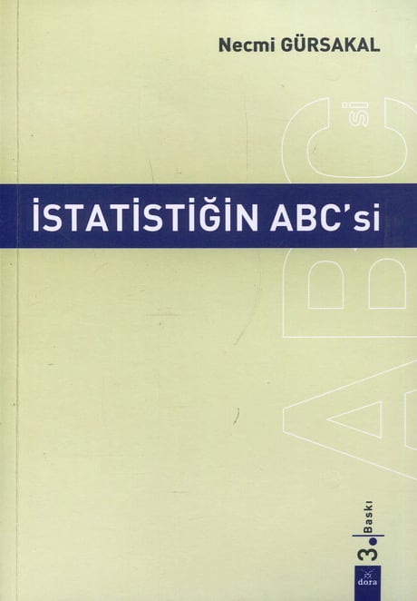 İstatistiğin ABC'si Prof. Dr. Necmi Gürsakal  - Kitap