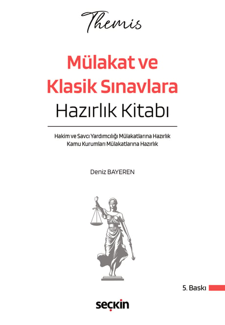THEMIS – Mülakat ve Klasik Sınavlara Hazırlık Kitabı Deniz Bayeren  - Kitap