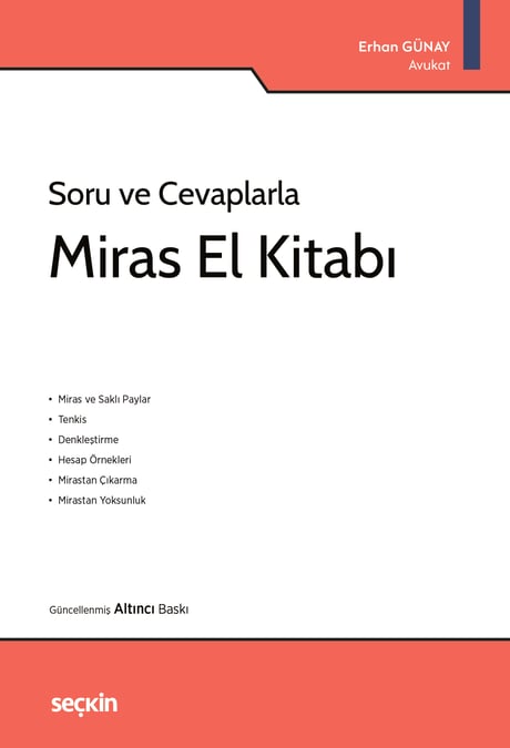 Soru ve Cevaplarla Miras El Kitabı Erhan Günay  - Kitap