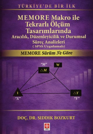 Memore Makro ile Tekrarlı Ölçüm Tasarımlarında Aracılık, Düzenleyicilik ve Durumsal Süreç Analizleri 