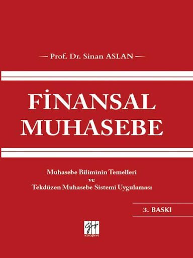 Finansal Muhasebe Prof. Dr. Sinan Aslan  - Kitap