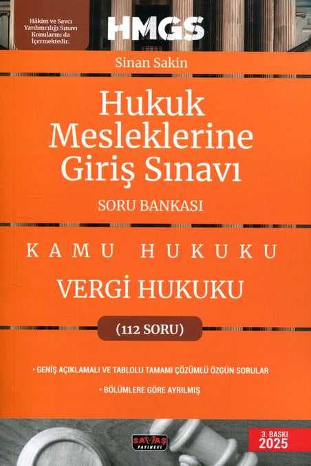 HMGS Vergi Hukuku Soru Bankası


 Sinan Sakin  - Kitap