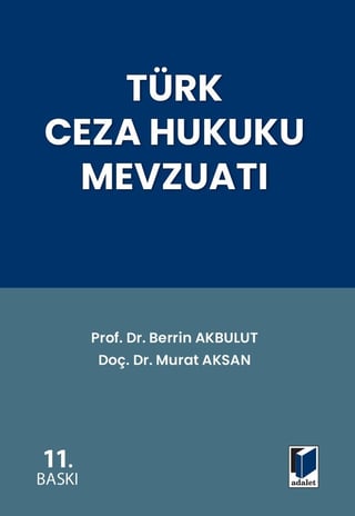 Türk Ceza Hukuku Mevzuatı