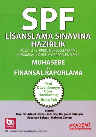 Muhasebe ve Finansal Raporlama