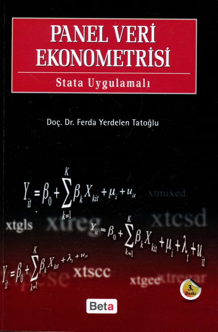 Panel Veri Ekonometrisi Doç. Dr. Ferda Yerdelen Tatoğlu  - Kitap