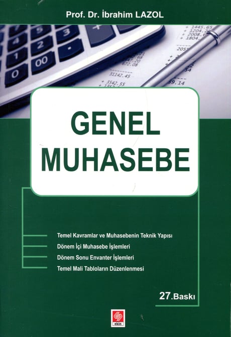 Genel Muhasebe Prof. Dr. İbrahim Lazol  - Kitap