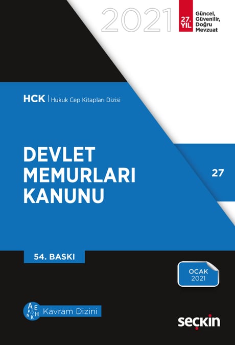 Devlet Memurları Kanunu Seçkin Yayıncılık  - Kitap